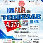 JOB FAIR TERBESAR 2025 DI NTB: 4.676 Lowongan Siap Menantimu!